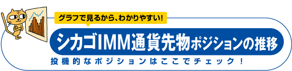 シカゴIMM通貨先物ポジションの推移 投機的なポジションはここでチェック!