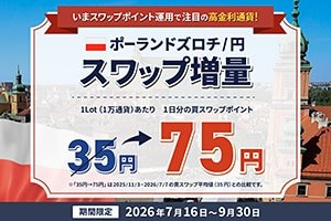 トレイダーズ証券「LIGHT FX」のキャンペーン紹介画像