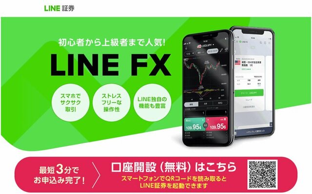 LINE証券[LINE FX]の公式サイト