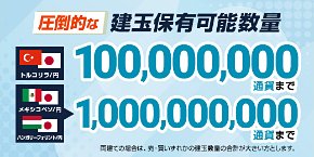 圧倒的な建玉保有可能数量