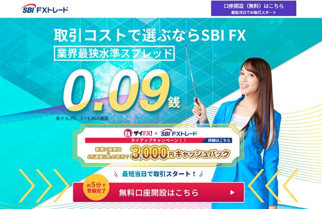 SBI FXトレードの公式サイト