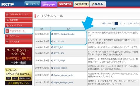 ＦＸトレード・フィナンシャルのマイページ(クリックで拡大)