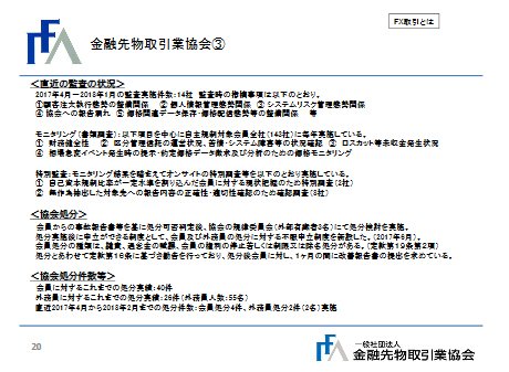 金融先物取引業協会③
