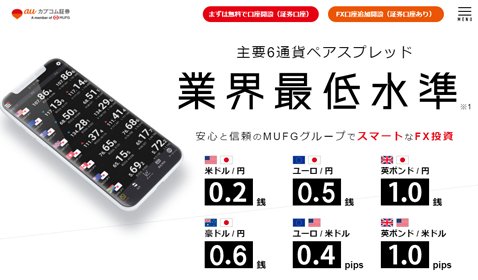 auカブコム証券[auカブコム FX]