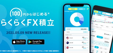 外為どっとコム・らくらくFX積立バナー