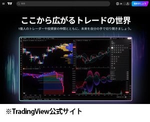 TradingView公式サイト