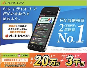インヴァスト証券「トライオートFX」の公式サイトはこちら!