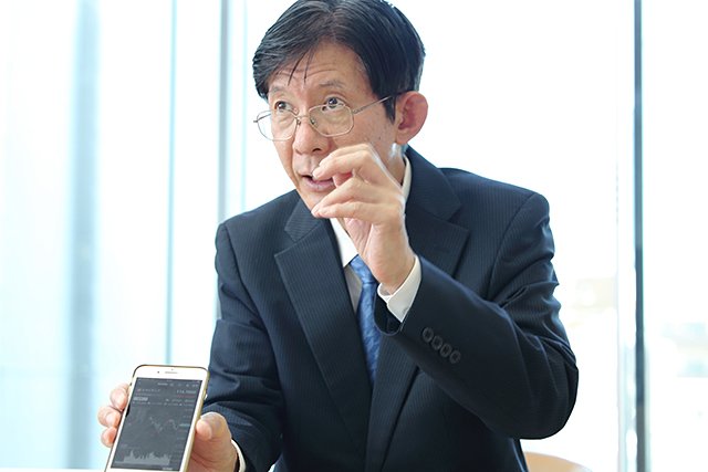 楽天証券・今中氏の写真