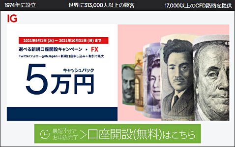 IG証券の公式サイト